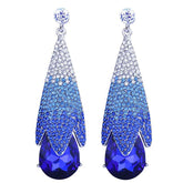 Die Haley Crystal Drop Ohrringe - mehrere Farben